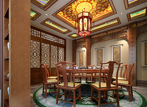 南平中式古典风格家居装修设计效果图