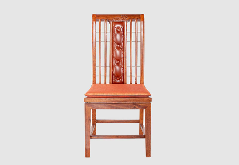南平芙蓉榭中式实木餐椅效果图