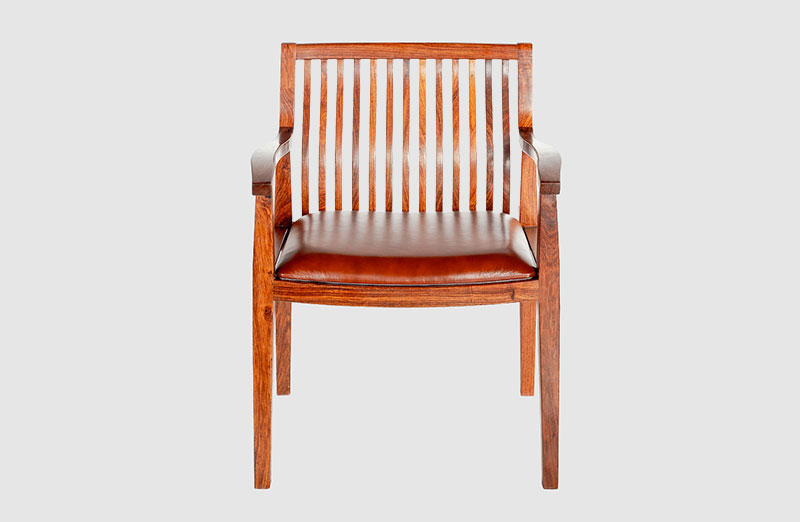 南平中式实木大方椅家具效果图