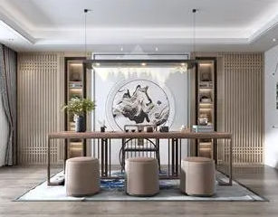 南平新中式风格茶室如何规划设计